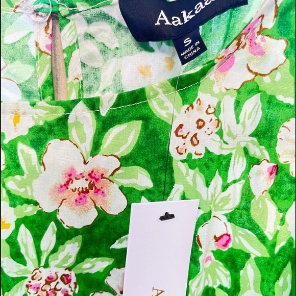 Nature's Glory Green Floral Print - Picture 5 of 8